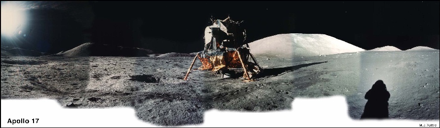 Der Mensch auf dem Mond. 66 Jahre nach dem 1. Flug der Brueder Wright ...